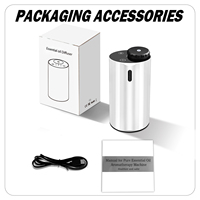 Mini diffuseur de parfum pour la maison et la voiture, alimenté par batterie, pompe à air, huile essentielle, utilisation commerciale sans eau, utilisation sur table, garantie 1 an