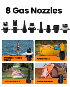 Pompe électrique rechargeable 88,8 Wh avec 3 modes intelligents, gonfle <span class=keywords><strong>4</strong></span> planches à pagaie d'suite pour kayak gonflable - Product Image 6