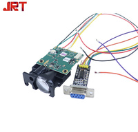 Sensor de distancia de fase de 100m Módulo de salida de señal digital RS485 de distancia de medición láser