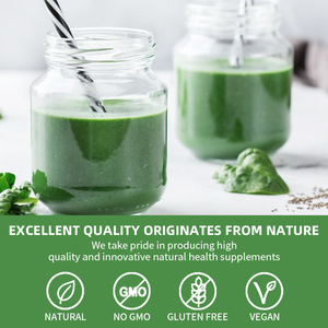 Yüksek Kaliteli Karışık Klorella Spirulina Tozu Takviyeleri Alg Klorella Spirulina Yeşil Toz Yeşil Spirulina Tozu - Product Image 5