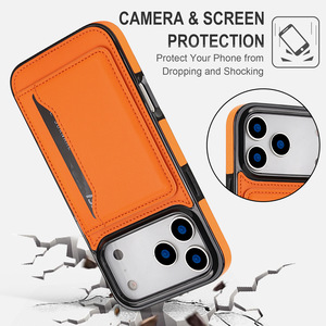 <span class=keywords><strong>Funda</strong></span> Cartera de Cuero PU Premium OEM para <span class=keywords><strong>iPhone</strong></span> <span class=keywords><strong>con</strong></span> Ranuras para Tarjetas, Soporte Magnético y Protección Antigolpes para <span class=keywords><strong>iPhone</strong></span> 18 Pro 17 16 15 14 - Product Image 2