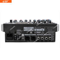 X1204USB 12-Kanal 2/2-Bus Mischpult 24-Bit Multi-FX Prozessor Multi-Eingangsquellen-Matrix 48V Phantomspeisung mit Stereo USB/Audio-Schnittstelle
