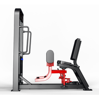 Appareil de fitness pour la gym : Machine d'abduction et d'adduction à charge par broches pour les hanches avec poignée