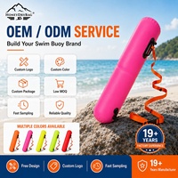 Bouée de signalisation de surface (SMB) haute visibilité, résistante aux déchirures, pour plongée sous-marine, avec logo personnalisé OEM, pour plongée technique