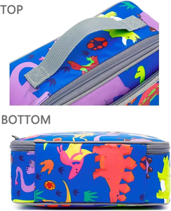 Sac isotherme <span class=keywords><strong>souple</strong></span> personnalisé et réutilisable pour <span class=keywords><strong>repas</strong></span> d'enfants, idéal pour garçons et filles - Product Image 6