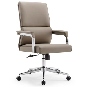 Ghế văn phòng dành cho giám đốc thiết kế hiện đại, có chức năng ngả lưng, điều chỉnh độ cao, bọc da, xoay được, thiết kế công thái học - Product Image 1