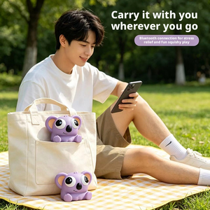 Nuevo Juguete Sensorial Koala con Ojos Saltones, Diseño Moderno y Lindo, Altavoz TWS, Regalo Personalizado para Fiestas de Cumpleaños - Product Image 6