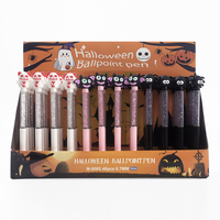 Bolígrafo de Gel de Tinta Negra de 0.7mm con Diseño de Dibujos Animados Creativo, Temática de Halloween, Regalo Promocional a Precio de Descuento, Hecho de Plástico