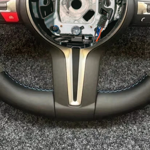 Volant de direction en cuir suédé personnalisé MP pour <span class=keywords><strong>BMW</strong></span> F10 F20 F30 F32 F33 F36 E70 F16 E71 E90 E92 E93, accessoires automobiles - Product Image 4