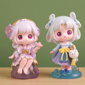 Figurine de collection authentique Shi <span class=keywords><strong>Yu</strong></span> Chun Feng Modèle M097, boîte surprise, jouet de bureau, artisanat en résine, cadeau créatif, ornement, vente en gros, livraison directe à l'unité - Product Image 4