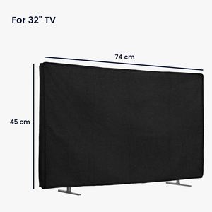 32-Inch Smart Shield Outdoor <b>TV</b> Cover Living Room Applicable <b>TV</b> Screen Protector Home <b>TV</b> Display Protectors Set - Product Image 2