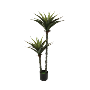 Bonsái de planta de Agave de plástico Tropical Real Touch para el hogar, oficina, porche, escritorio, oficina, decoración decorativa interior <span class=keywords><strong>en</strong></span> venta - Product Image 4
