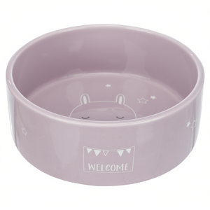 Comedero de Cerámica de 0.8 L y 16 Cm para Mascotas con Diseño de Bienvenida - Product Image 2