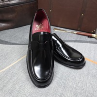 Mocassins en cuir de haute qualité pour hommes, à semelle souple, brillants, respirants, confortables, légers, chaussures de ville formelles