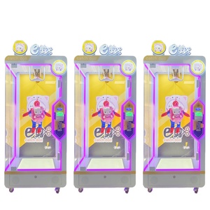 Wholesale Scissors Doll Machine Crane Claw Cut Rope Claw Machine Prize Pink Date Toy Cutting Game Machine - Product Image 2