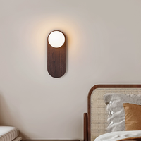 Lampu Dinding LED Besi Industrial untuk Interior, Lampu Tidur Kamar Tidur, Lampu Latar Ruang Tamu, Dekorasi Lorong dan Koridor