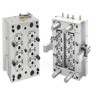 32 Cavities 28mm/30mm/38mm Self Lock Semi-Automatic PET Preform Mould with Motor Pump & PLC for Mineral Water Bottle