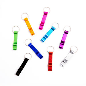 Llavero Abridor de Botellas de Aluminio Personalizado de Alta Calidad, 7 Colores, Mini Abridor de Botellas Metálico - Product Image 1