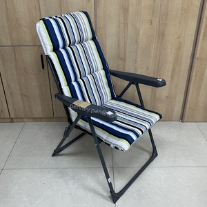 <span class=keywords><strong>Tumbona</strong></span> <span class=keywords><strong>Plegable</strong></span> de Acero Acolchada para Playa, OEM, Reclinable, Respaldo Alto, Cómoda, para Jardín, <span class=keywords><strong>con</strong></span> Colchón y Reposabrazos - Product Image 1