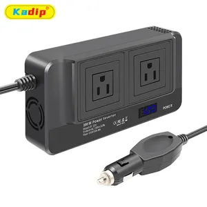 Hotsale 2 AC Outlet 4USB Ports Charger Modified Sine Wave 200W Power Inverter 12V to 110V Car
