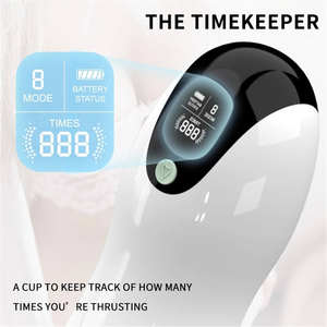 <span class=keywords><strong>2</strong></span> In 1 Elektrische Beker Mannelijke Masturbator Automatische Vacuümzuigende Machine Met Digitaal Display <span class=keywords><strong>2</strong></span> In 1 Zuigen Voor Mannen Masturbatie - Product Image 5