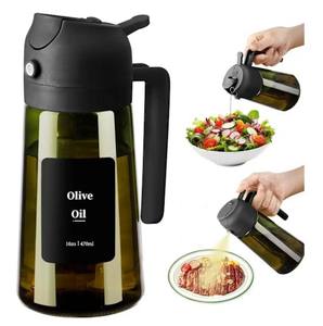 Botella de Aceite en Aerosol de Vidrio 2 en 1 Jinli de Alta Calidad, 470 ml, Autoaplicable, Sostenible y Saludable - Product Image 6