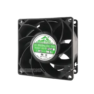 Boyut motor 80x80x38mm 80mm 38mm büyük endüstriyel fan su geçirmez süper sessiz 8038 80*38mm isı güçlendirici fan radyatör için