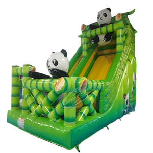 <span class=keywords><strong>Château</strong></span> gonflable <span class=keywords><strong>de</strong></span> parc à thème en bambou <span class=keywords><strong>de</strong></span> panda <span class=keywords><strong>de</strong></span> toboggan sec gonflable d'enfants <span class=keywords><strong>de</strong></span> haute qualité - Product Image 2