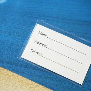 مغلفات <span class=keywords><strong>PP</strong></span> شفافة مضادة للماء للبيع بالجملة ، مجلدات مستندات ، منظمي ملفات A4 مع زر المفاجئة - Product Image 3