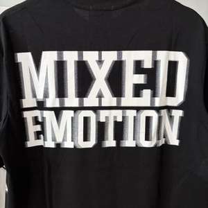 Camiseta de Verano de Alta Calidad MIXED EMOTION, Tejida, Holgada, de Manga Corta, con Estampado Puff, de Poliéster/Algodón, Moderna, Urbana, para Hombre - Product Image 5