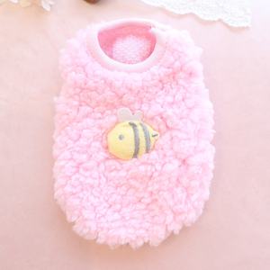 All'ingrosso della fabbrica a buon mercato Pet stampa invernale canotta cane morbido cartone animato vestiti per orsacchiotto molto piccolo cucciolo di <span class=keywords><strong>cani</strong></span> appena nati - Product Image 1