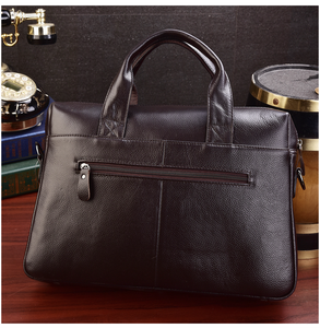 Andong Genuine Cow Leather Shoulder <b>Bag</b> Business Handbag <b>Laptop</b> <b>Briefcase</b> for Men Large Capacity Multifunctional Crossbody <b>Bags</b> - Product Image 3