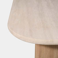 Table basse d'extérieur de haute qualité mobilier d'extérieur en bois de racine de teck et de bois