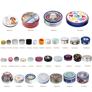 Contenants à bougies en <span class=keywords><strong>métal</strong></span> personnalisés 2oz 4oz 8oz 16oz 20oz, boîte en étain vide avec logo personnalisé, pot à bougie rond en étain doré avec couvercle - Product Image 4