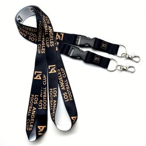 ไม่มีขั้นต่ำในการสั่งซื้อ สายคล้องคอโพลีเอสเตอร์แบบพิมพ์ลายตามสั่ง ราคาถูก พร้อมโลโก้แบบกำหนดเอง - Product Image 4