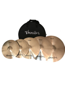 Profissional China CYMBALOS DE BRONZE 14 "Hi Hat + 16" Crash + 18 'Crash + 22 "Ride + BAG Cymbal Set Preço - Product Image 4