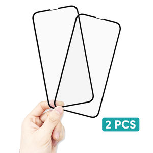 Écran de protection complet pour iPhone 13, verre trempé, Kit d'outils d'installation avec cadre - Product Image 2