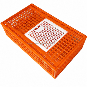 Jaula de Transporte para Pollos Vivos, Caja de Transporte de Plástico para Aves de Corral, para Patos, Pollos y Palomas - Product Image 4