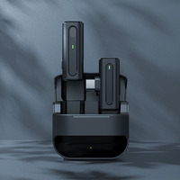 K91 Micrófono Inalámbrico Lavalier Portátil de Alta Calidad 2,4G Micrófono Para Vlog Video Corto