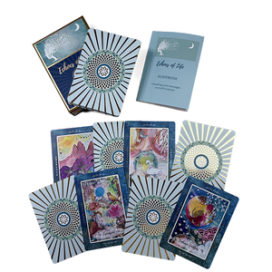 Cartes de tarot personnalisées avec impression holographique sur papier, Echoey of Life, un jeu d'<span class=keywords><strong>oracle</strong></span> pour l'impression de cartes de deuil - Product Image 3