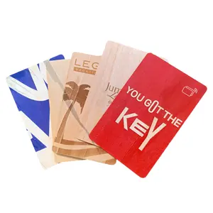 Ruixinrfid บัตร NFC ไม้ RFID สลักลายด้วยเลเซอร์แบบกำหนดเองสำหรับนามบัตรบัตรผ่านประตูห้องโรงแรม - Product Image 1