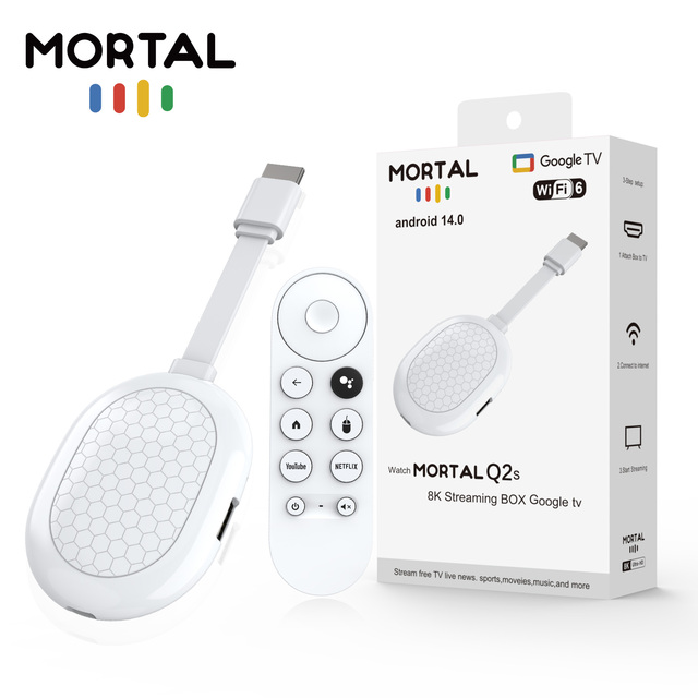 TV BOX Mortal Q2S Android 14.0 4K Allwinner H313 Set Top Box 2.4G5.8G Dual WIFI Mail-G31 MP2 HDR10+ Streaming Media Player