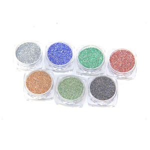 Polvo de Diamante Cristalizado Azul Brillante para Manicura, Decoración de Uñas DIY - Product Image 3