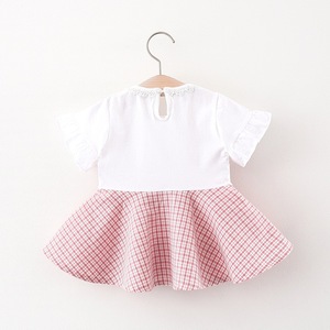 Vêtements d'anniversaire pour bébé, robes mignonnes et adorables pour enfants, robe à carreaux pour filles de Chine - Product Image 2