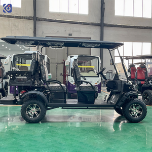 Voiturette de golf électrique au lithium 72V personnalisée, 6 <span class=keywords><strong>places</strong></span>, tout-terrain, rehaussée, homologuée pour la route, Club Car - Product Image 5