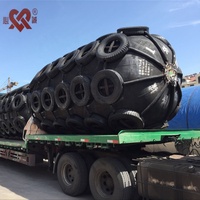 Xincheng 2026 - Defensa Neumática Marina de Goma Natural para Embarcaciones Inflables, 1.5mx3.0m, Negra, 3 Años de Garantía