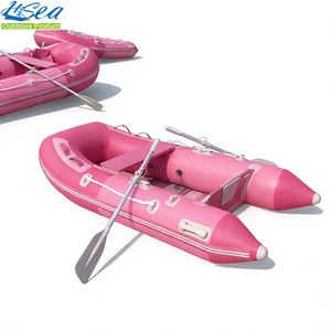 Bateau de pêche <span class=keywords><strong>gonflable</strong></span> en PVC G D290 Chine, personnalisable, 290 cm, 9 pieds, 10 pieds, 4 personnes, avec plancher en aluminium pour la mer et l'océan - Product Image 4