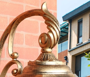 Applique da Parete in Stile Europeo Lampada Barocca in Alluminio Altamente Personalizzabile su Vostro <span class=keywords><strong>Disegno</strong></span> Lampioncini e Pali per Illuminazione - Product Image 2