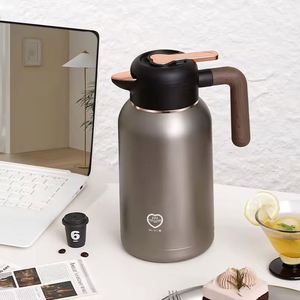 304 Stainless Steel Vacuum Thermos <b>Flask</b> 1.5L/2L Insulated Hot/Cold <b>Coffee</b> Water Jug for Business Gifts Office Use - Product Image 3