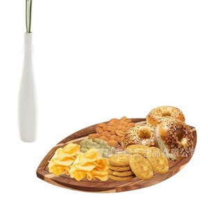 Tabla de cortar de madera Dongfeng, ovalada, reutilizable, para preparación de alimentos en la cocina - Product Image 5